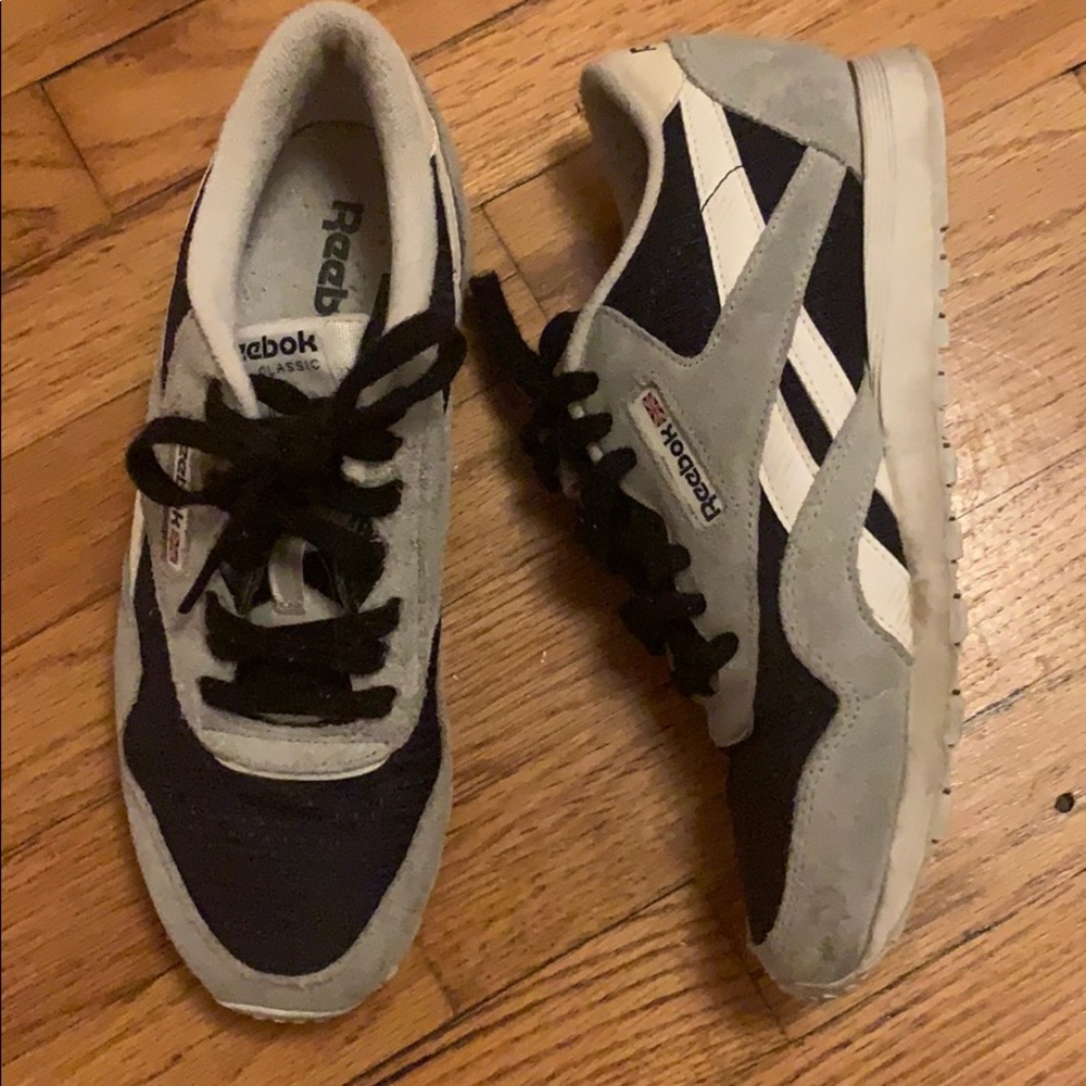 Reebok classic sneaker grey suede